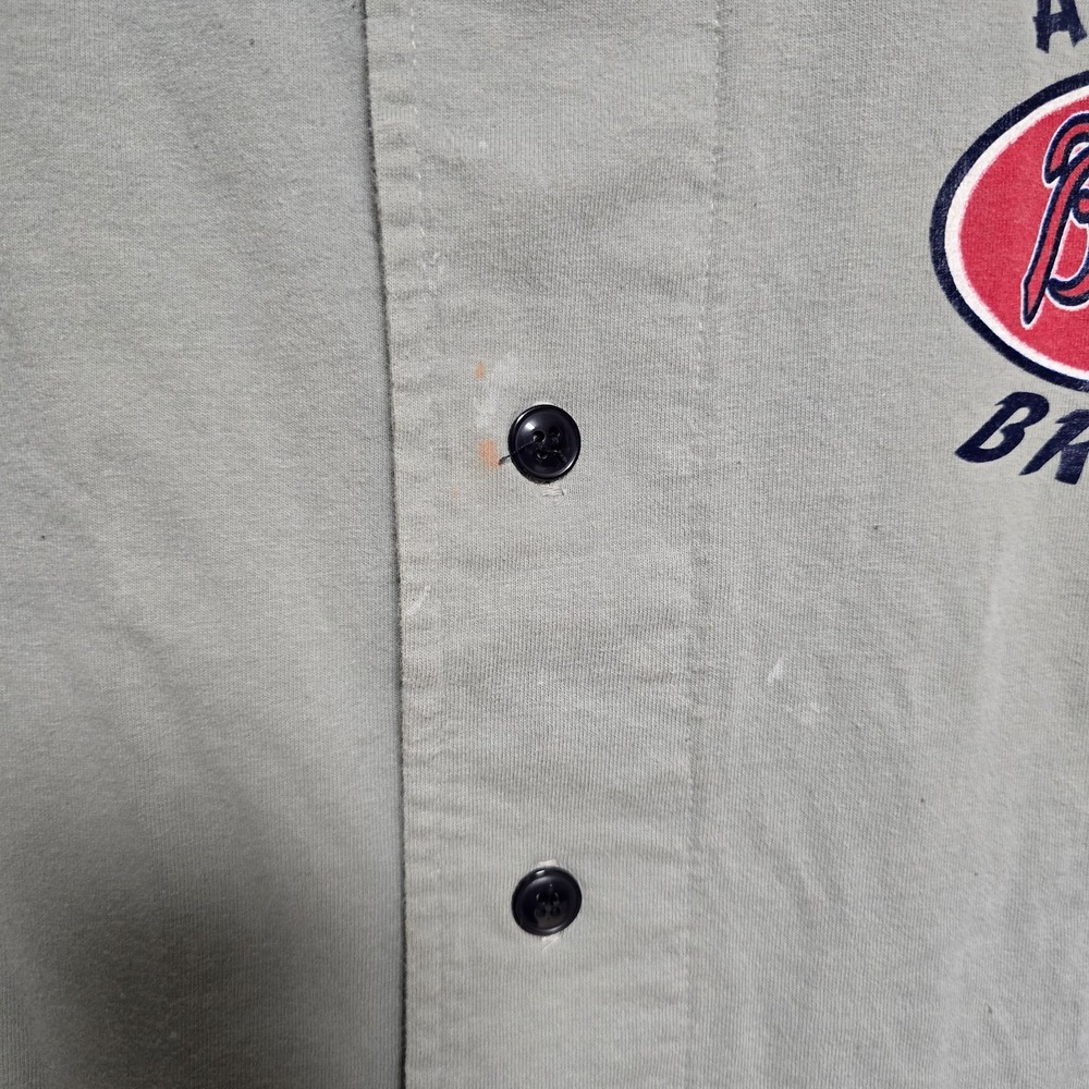 Vintage RARE True Fan MLB Men's Atlanta Braves Jersey Size L. - Picture 2 of 5